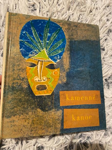 Krásna stará retro rozprávka kamenné kanoe 1969,