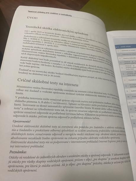 Testové otázky pre vodičov a autoškoly ľubomír tvo,