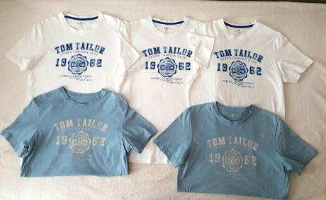 Tricko tom tailor 5 ks top stav, tom tailor,164