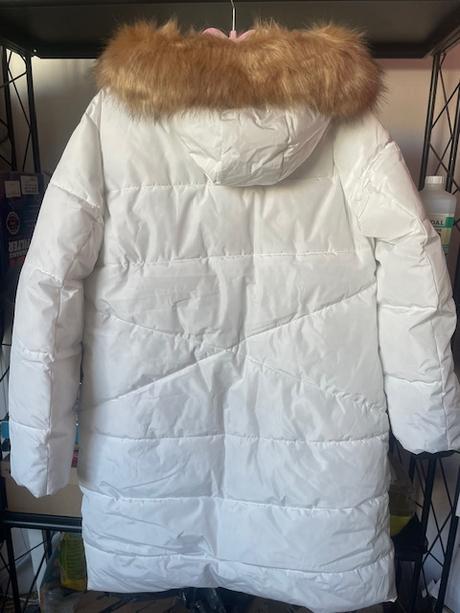 Dlhá prešívaná bunda, l