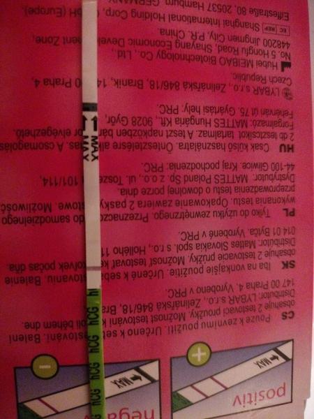 Je to pozitívny test?