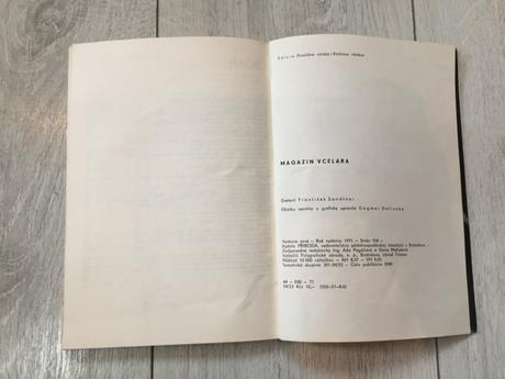 Kniha magazin včelara 1971,