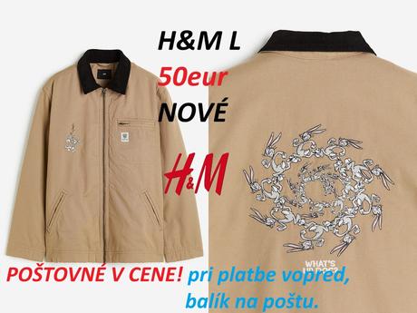 Zimná bunda hm, bombéra hm, h&m,l