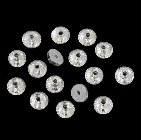 Ozdobné kamienky našívacie 6 mm, 