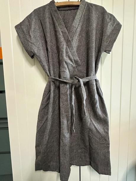 Vlnene kimono saty zn. ninja retzer, 