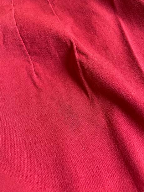 Ann taylor loft malinová sukňa s volánom, s