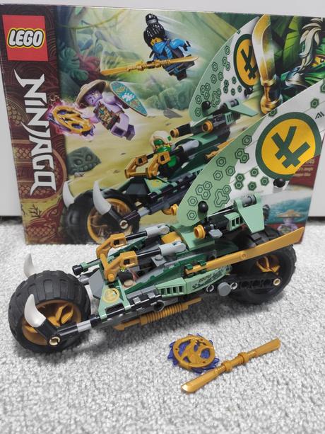 Lego ninjago 71745 lloydova motorka do džungle, 