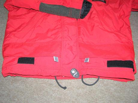 Športová červená vetrovka, craft,m