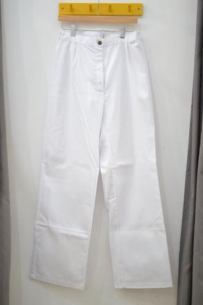 Biele zdravotnícke nohavice 34, 34