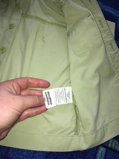 Športová košieľka s krátkym rukávom 6m decathlon, decathlon,68