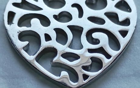 Prívesok do náhrdelníka - srdiečko,