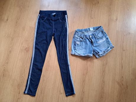 Kraťasy a legíny v.152, h&m,152