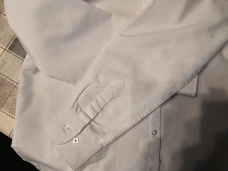 Chlapčenská biela košeľa 134, 134