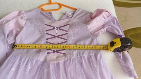 2x bavlnené šaty princezná vel. 116 a 122, 116