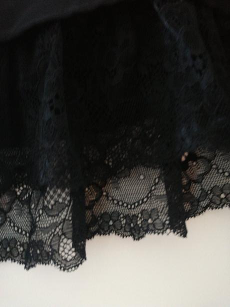 Blúzka s krajkou, zara,m