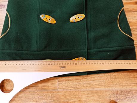 Dámsky zimný kabát, 38