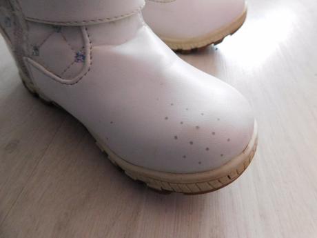 Biele zimné čižmy č.29, 29