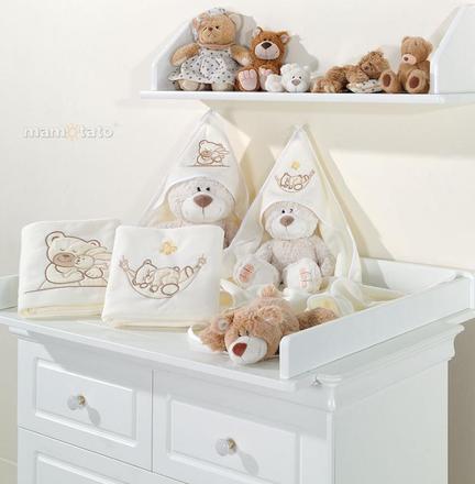 Frotté osuška s výšivkou ecru 100 x 100 cm,