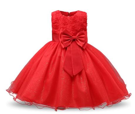 Šaty detské slávnostné nové rôzne farby a veľkost, <50 - 158