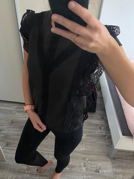 Tričko s volanikmi, s