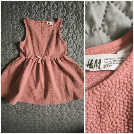 Krásne šaty, h&m,98