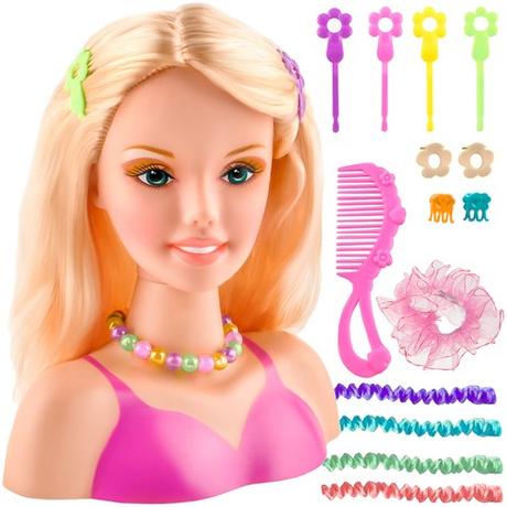 Stylingová hlava s príslušenstvom,