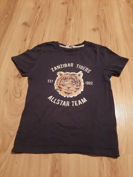 Tričko s meniacim obrázkom, h&m,140