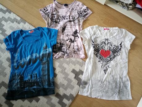 Dámske tričká 3ks, s