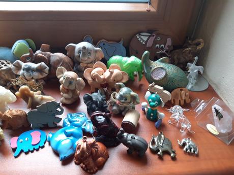 Zbierka slonov 60 ks, 