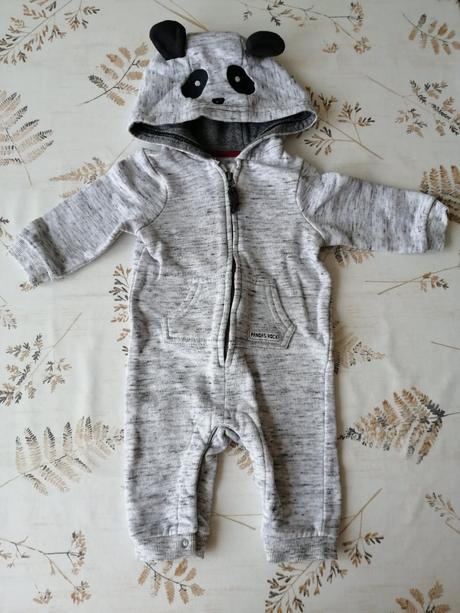 Overal panda s kapucňou, f&f,62