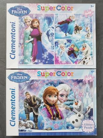 Puzzle frozen,