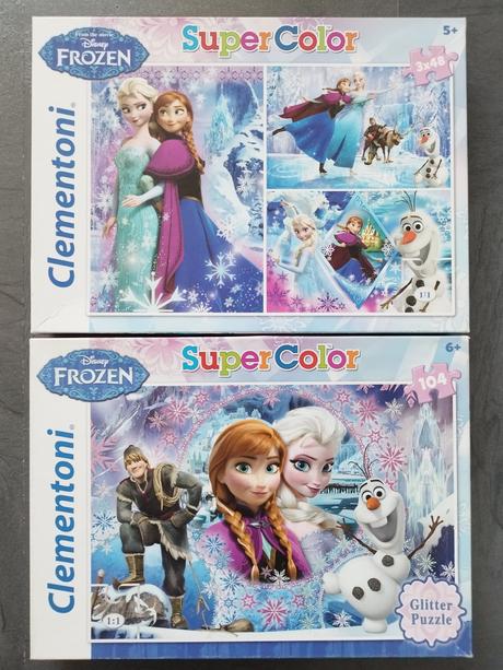 Puzzle frozen,