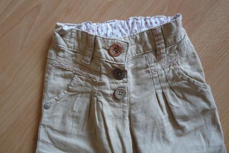 Plátene 3/4 nohavice, next,92