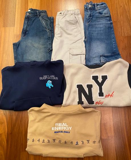 Balík oblečenia, 140–152