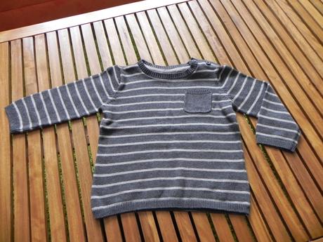 Pleteny svetrik, f&f,80