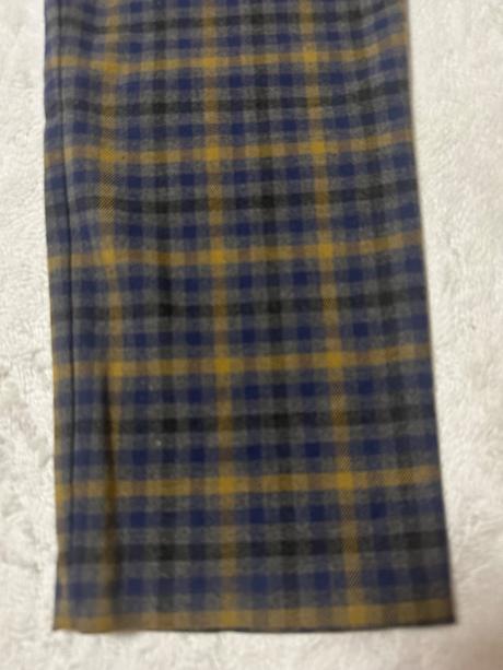 Kockované nohavice, l / m