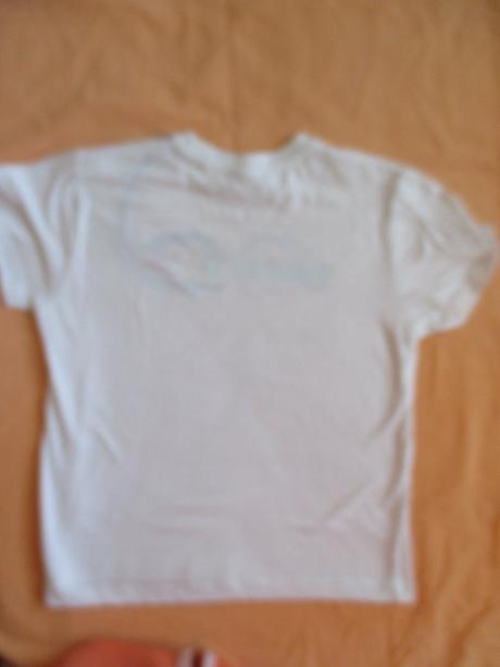 Biele tricko z cistej bavlny, just play,146