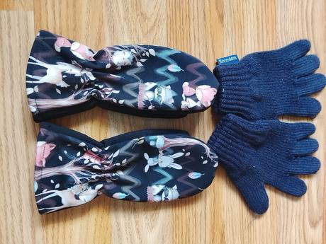 Rukavice softshell, 92