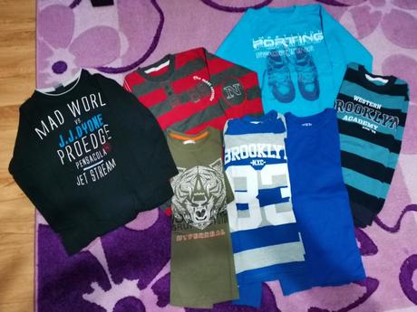 Balík tričiek 140, 140–152