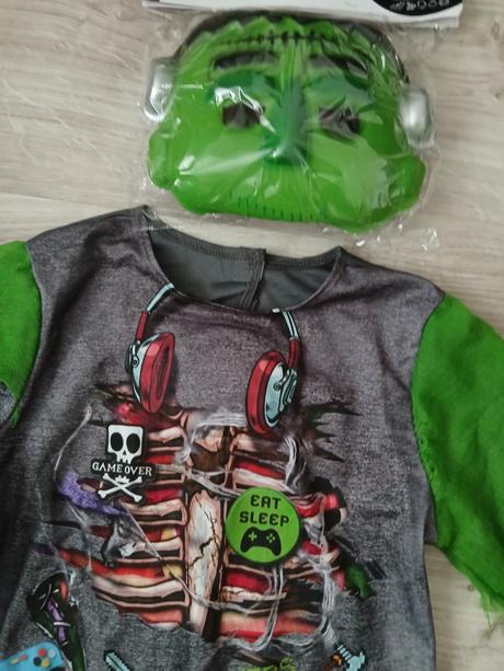 Kostym zombie 7-9 rokov f&f, 
