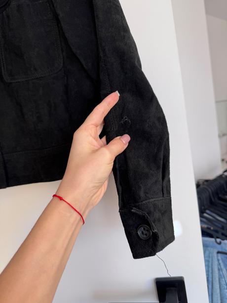 Zara bunda brusena koža, zara,s