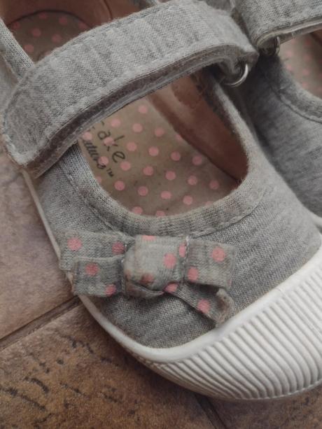 Dievčenské látkové sandálky, číslo 21, 21