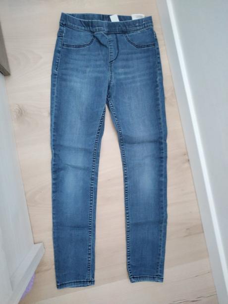 Makke džegínsy h&m, detske 134 v pase guma, h&m,134