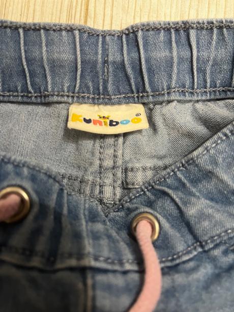 Bledomodré rifle so šnúrkami, kuniboo,110