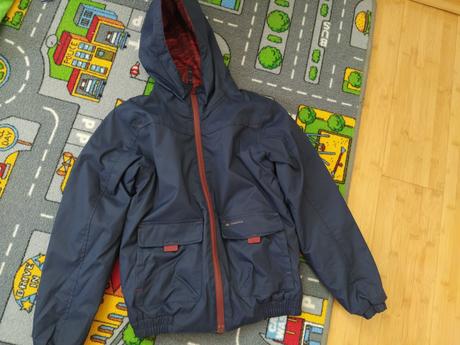 Obojstranná prechodná bunda, quechua,122