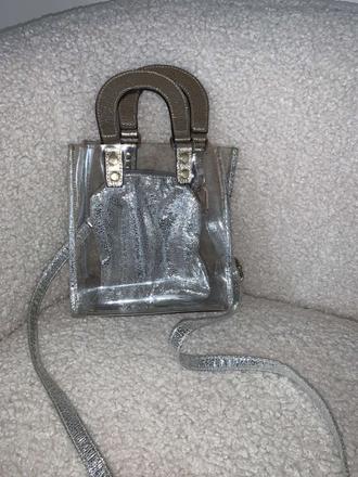 Transparentná crossbody kabelka, primark