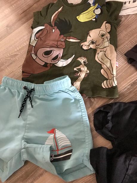 Balík letného oblečenia pre chlapčeka 86/98, 86–98