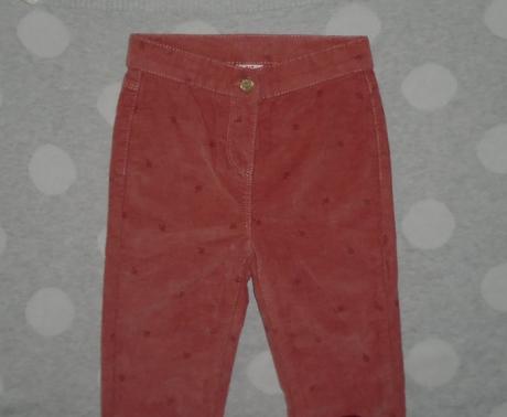 Menčestrové nohavice na 8 rokov, 128