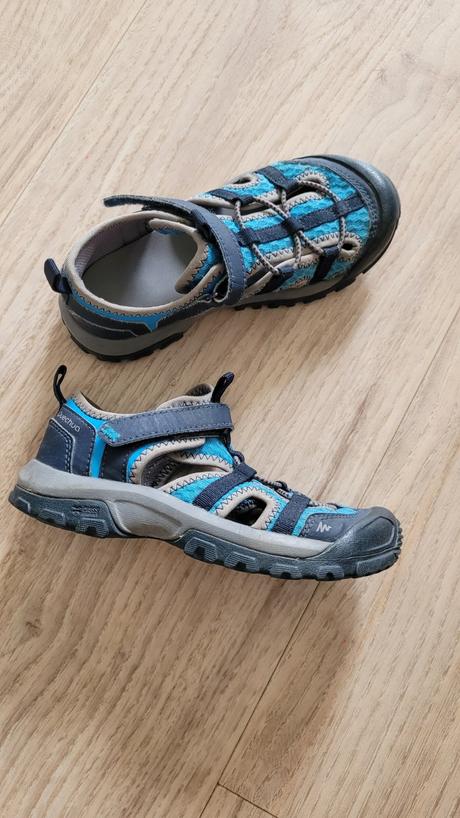 Turisticke sandalky vd 18,5 cm, quechua,30