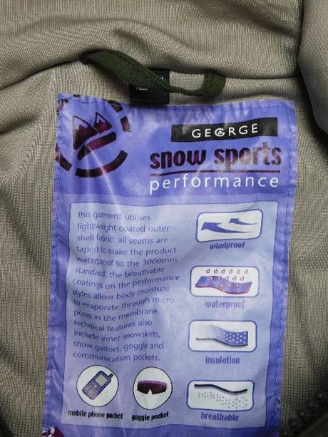 Damska kvalitna zimna bunda s kapucnou, george,38